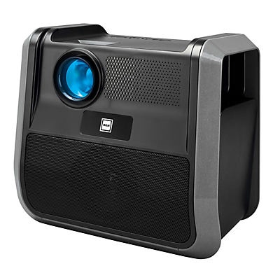slide 1 of 1, RCA Portable Black Projector Entertainment System, 1 ct
