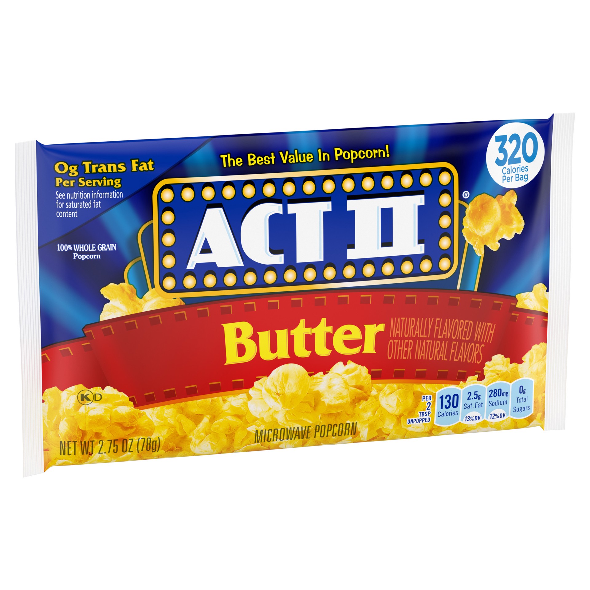 slide 5 of 5, ACT II Butter, 2.75 oz, 2.75 oz