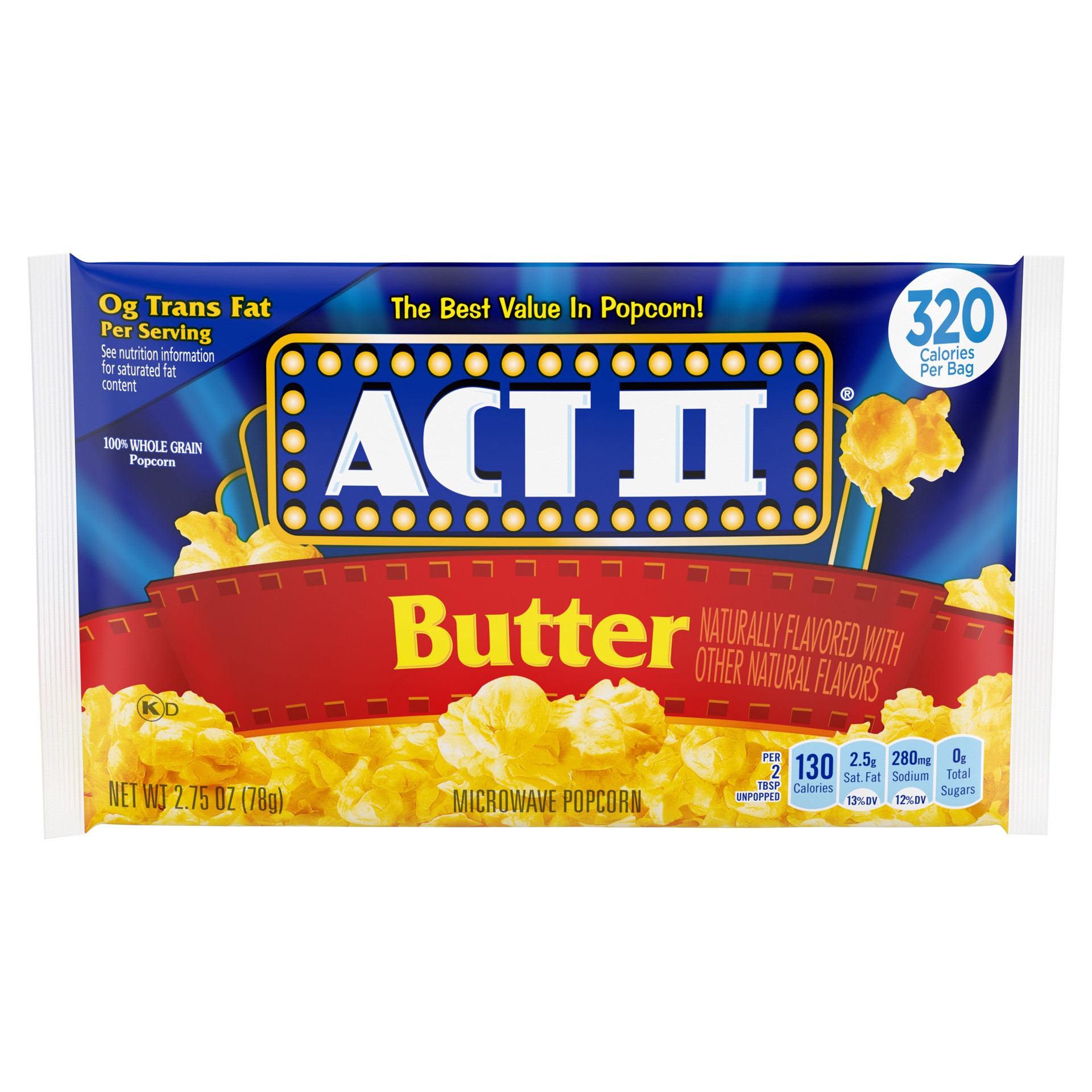 slide 1 of 5, ACT II Butter, 2.75 oz, 2.75 oz