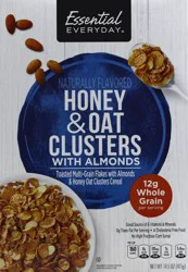 Essential Everyday Honey And Oat Clusters W/almonds