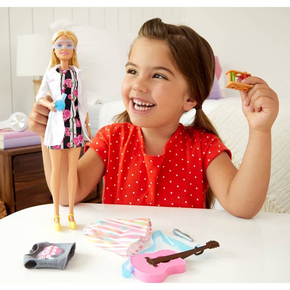 slide 3 of 10, Mattel Barbie Surprise Career Doll And Accessories, 1 ct