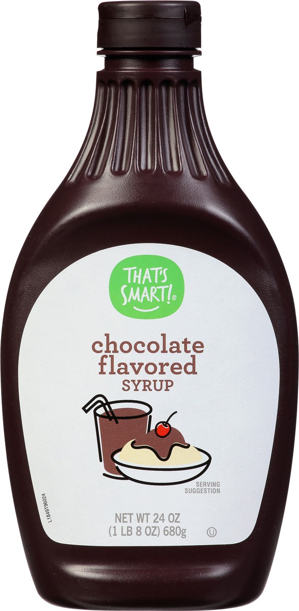 slide 9 of 9, That's Smart! Chocolate Flavored Syrup 24 oz, 24 oz