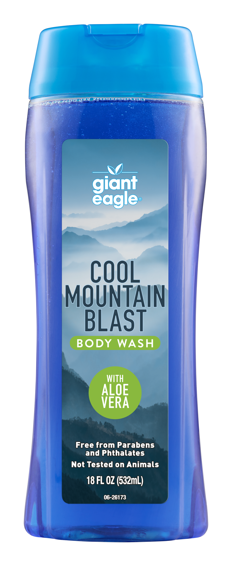 slide 1 of 1, Ge Cool Mntn Blast Body Wash, 18 oz