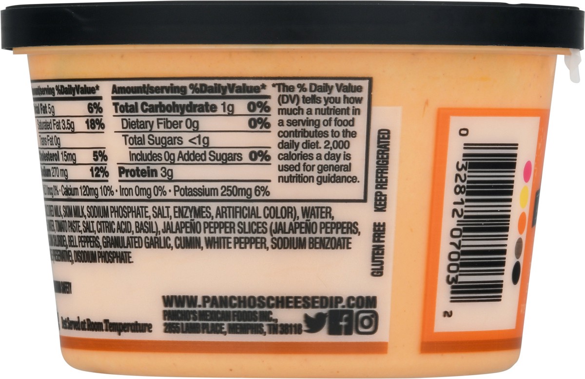 slide 4 of 13, Pancho's Original Queso Cheese Dip 16 oz, 16 oz