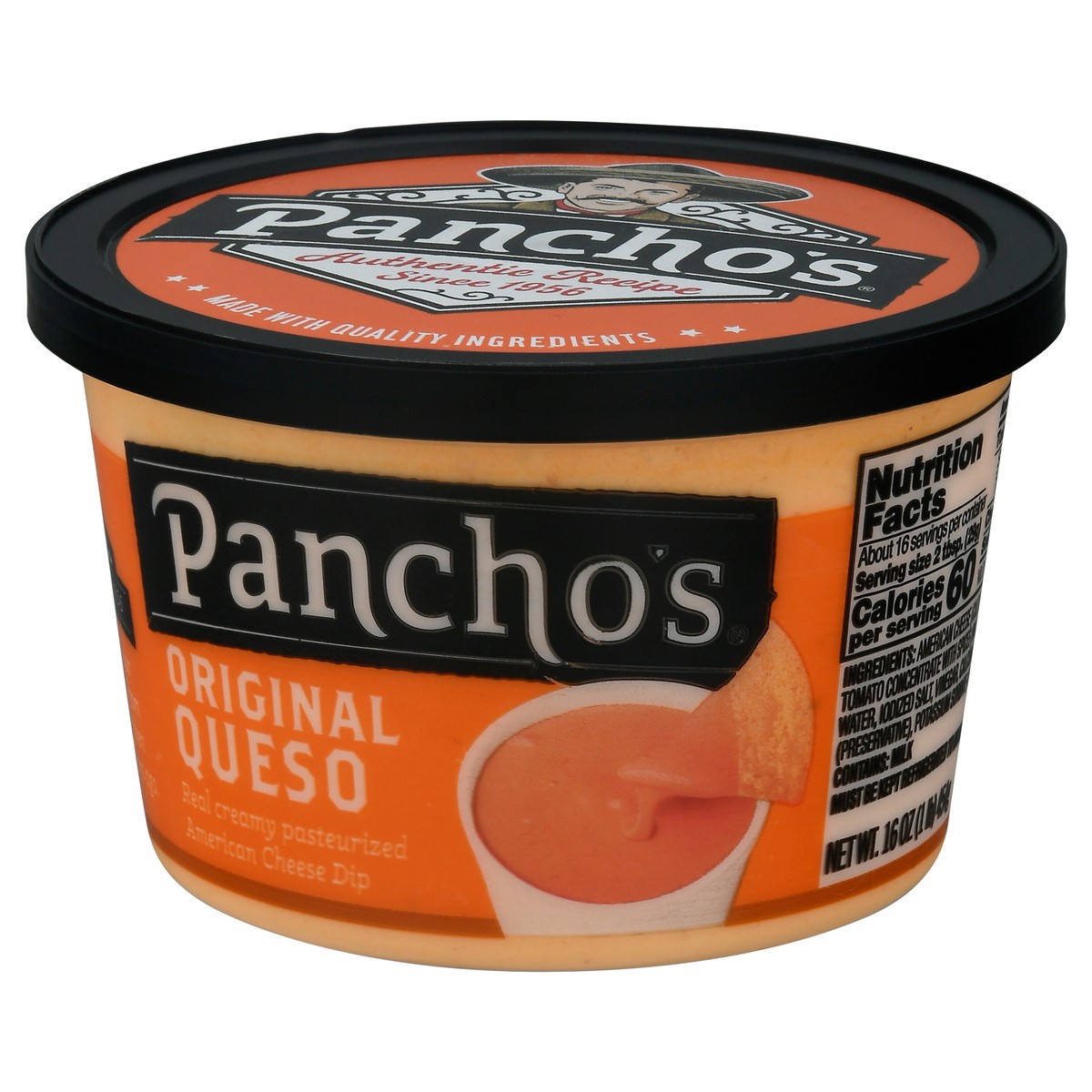 slide 9 of 13, Pancho's Original Queso Cheese Dip 16 oz, 16 oz