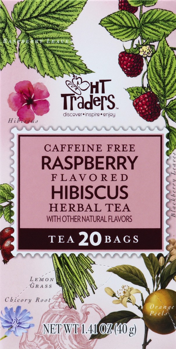 slide 4 of 4, Harris Teeter Raspbry Hibiscus Herbl Tea, 20 ct