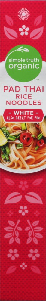 slide 4 of 4, Simple Truth Organic Pad Thai White Rice Noodles, 8.8 oz
