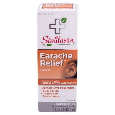 slide 1 of 10, Similasan Earache Relief, 0.33 fl oz