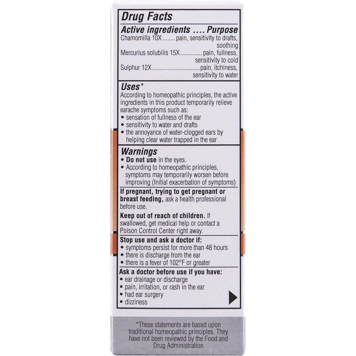 slide 5 of 10, Similasan Earache Relief, 0.33 fl oz