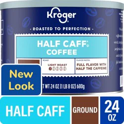 Kroger® Half Caffˆ Light Roast Ground Coffee