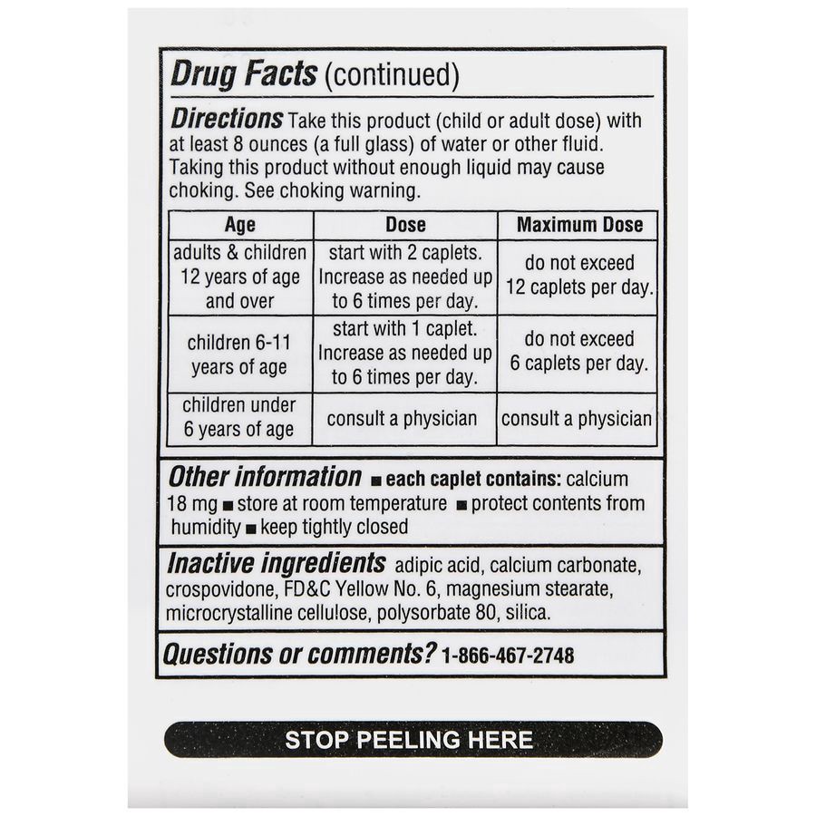 slide 5 of 5, Walgreens Fiber Therapy Caplets, 100 ct