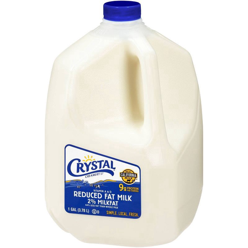 slide 3 of 3, Crystal Milk Reduced Fat 2%, 