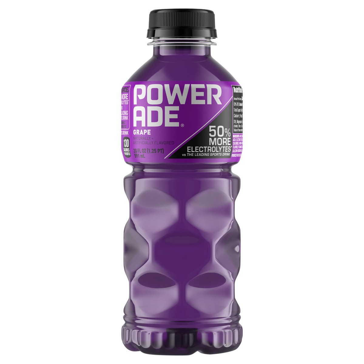 slide 1 of 5, POWERADE Grape Bottle- 20 fl oz, 20 fl oz