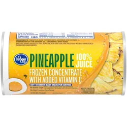 Kroger 100% Pineapple Juice - 12 fl oz