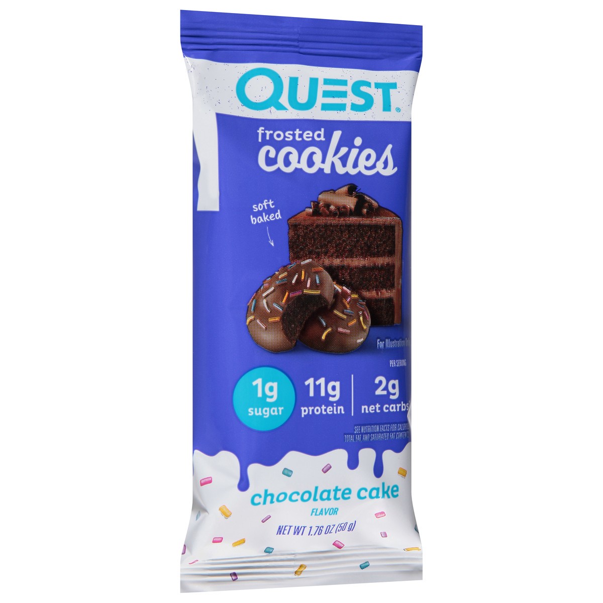 slide 8 of 13, Quest Cookies, 1.76 oz