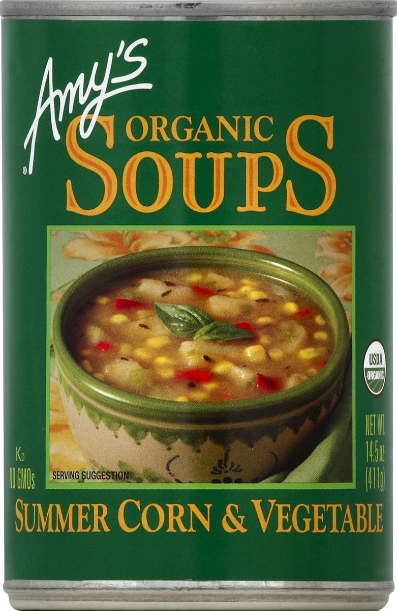 slide 2 of 2, Amy's Soups Summer Of Corn, 14.5 fl oz