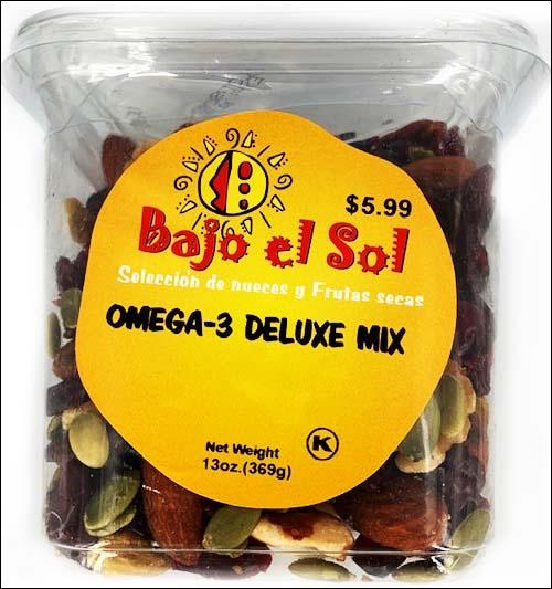 slide 1 of 1, Baro Nuts Bajo El Sol Omega-3 Deluxe Mix - 13 oz, 13 oz