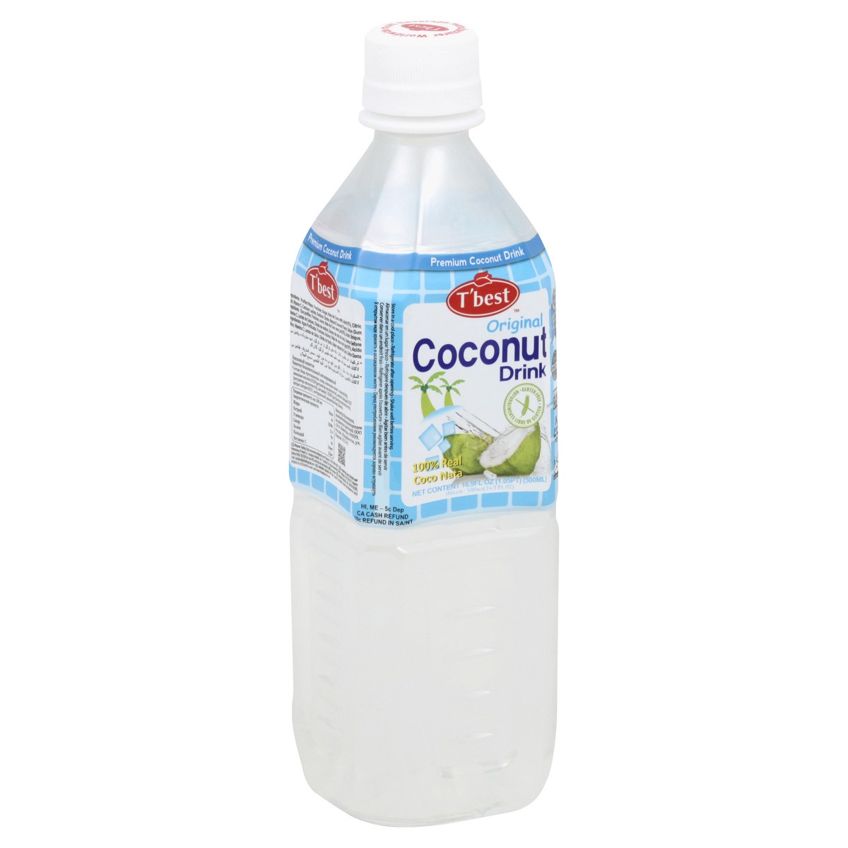 slide 4 of 5, T Best Coconut Drink - 16.9 fl oz, 16.9 fl oz