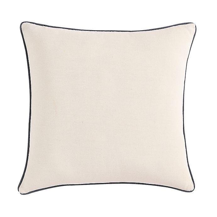 slide 2 of 3, Morgan Home Medallion Square Throw Pillow Cover - Grey, 1 ct