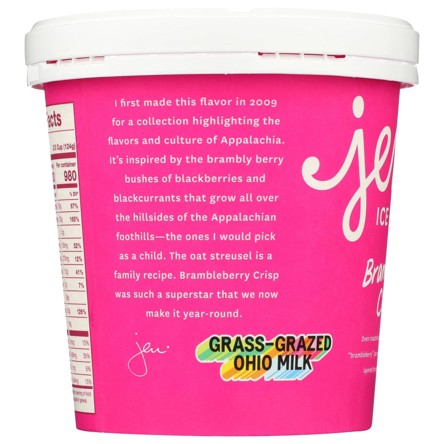 slide 66 of 68, Jeni's Brambleberry Crisp Ice Cream 1 pt, 1 pint