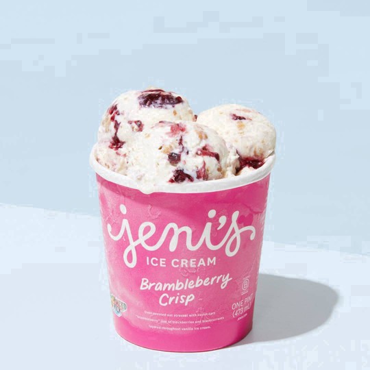 slide 23 of 68, Jeni's Brambleberry Crisp Ice Cream 1 pt, 1 pint