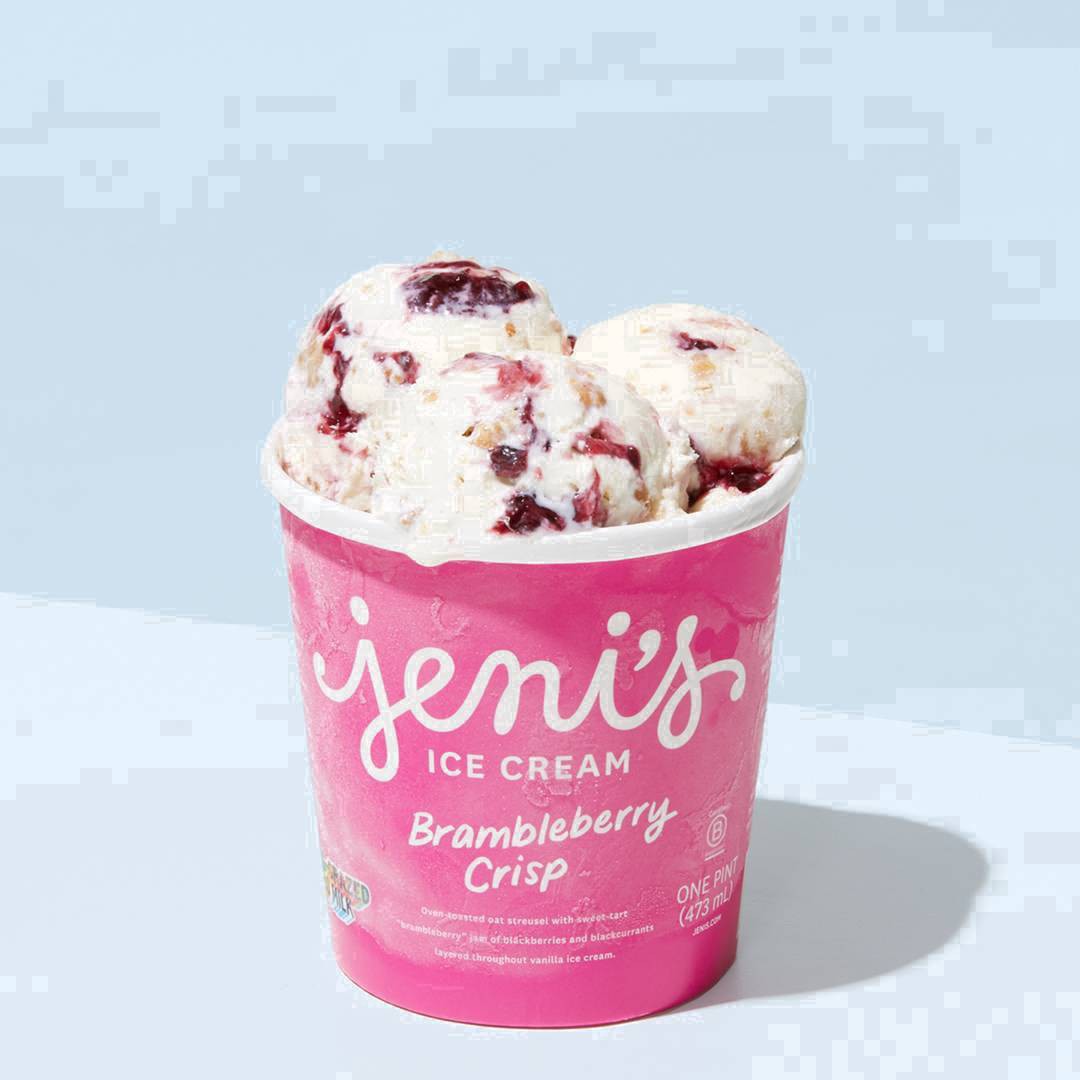 slide 57 of 68, Jeni's Brambleberry Crisp Ice Cream 1 pt, 1 pint