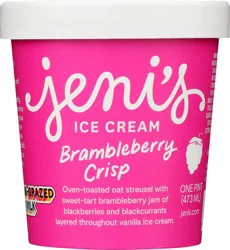 Jeni's Brambleberry Crisp Ice Cream 1 pint