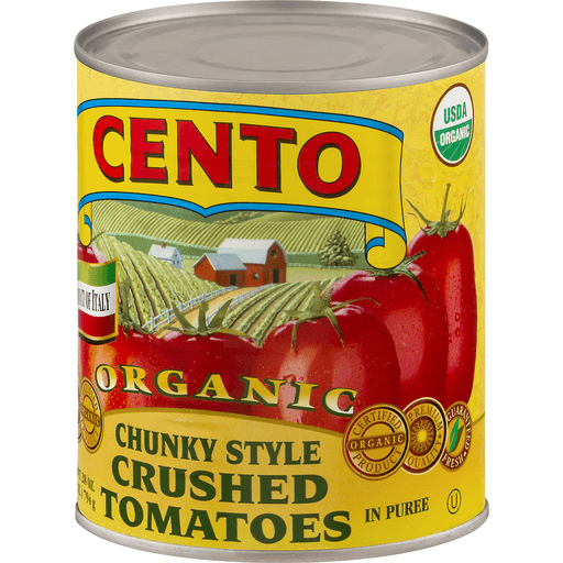 Cento Organic Chunky Style Crushed Tomatoes in Puree 28 oz Shipt