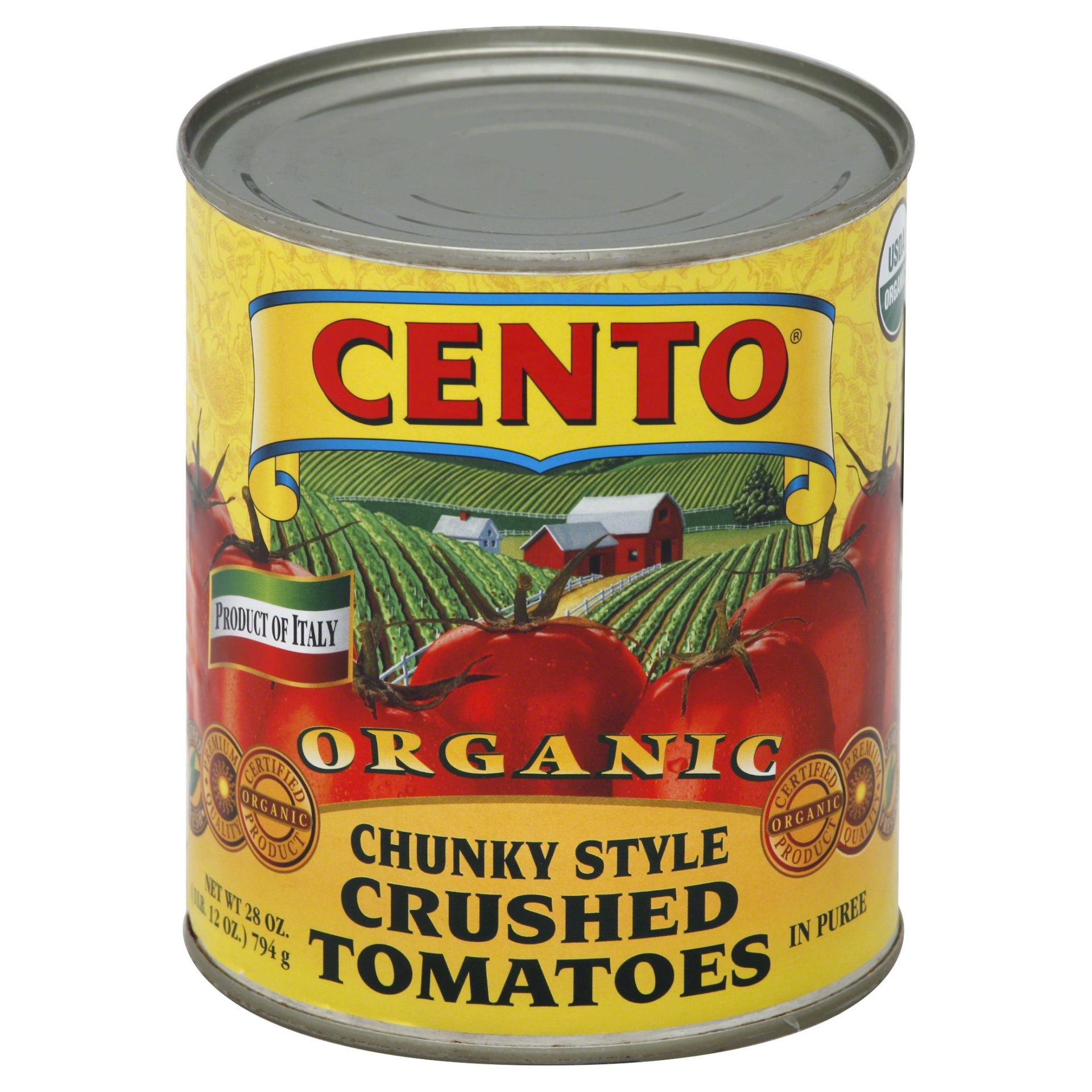 Cento Organic Chunky Style Crushed Tomatoes in Puree 28 oz Shipt