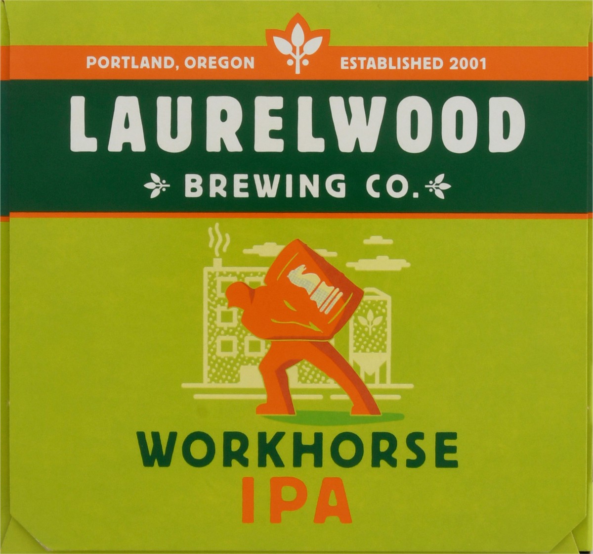 slide 5 of 12, Laurelwood Brewing Co. Workhorse IPA Beer 6 - 12 fl oz Cans, 6 ct