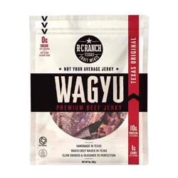 R-C Ranch Texas Original Wagyu Beef Jerky