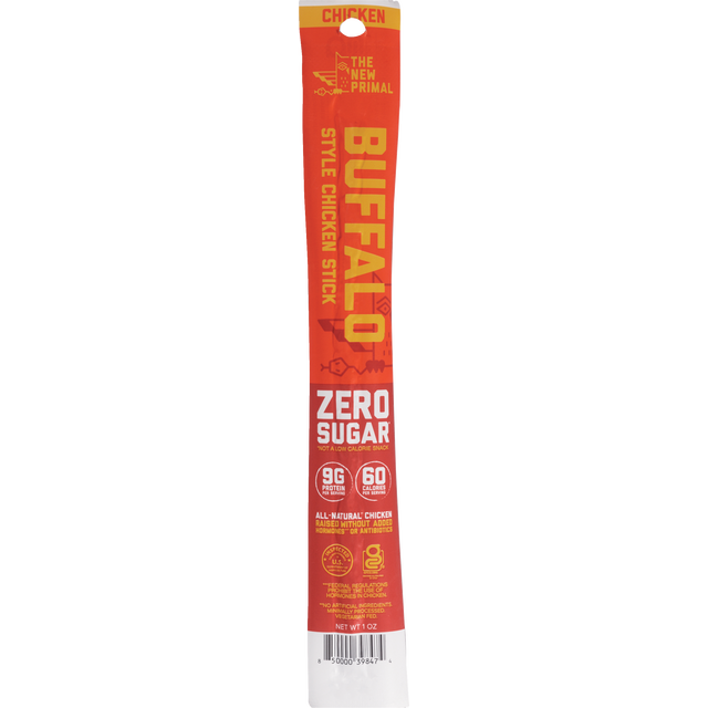slide 1 of 1, The New Primal Buffalo Style Chicken Stick 1Oz, 1 oz