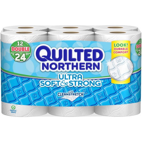 slide 1 of 1, Quilted Northern Ultra Soft & Strong Toilet Paper, 1 ct