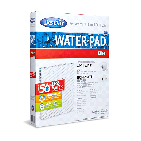 slide 5 of 5, BestAir Replacement Paper Furnace Water Pad, 1 ct