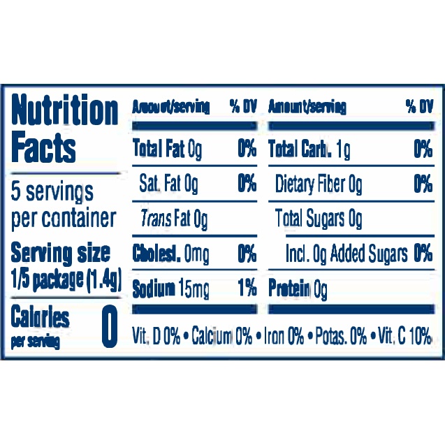 slide 5 of 6, Kool-Aid Unsweetened Green Apple Artificially Flavored Powdered Soft Drink Mix, 0.22 oz