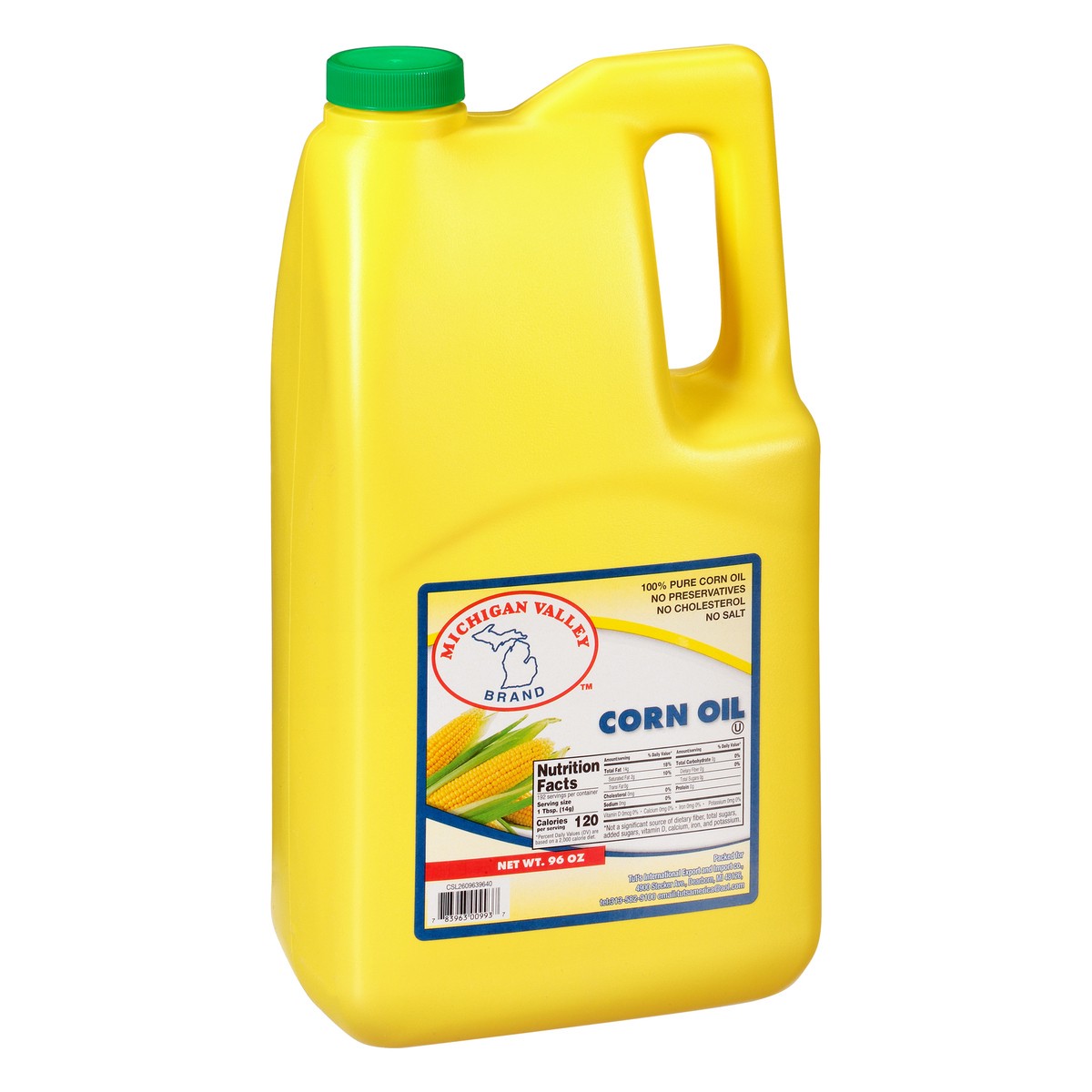 slide 6 of 10, Michigan Brand Valley Corn Oil, 96 oz