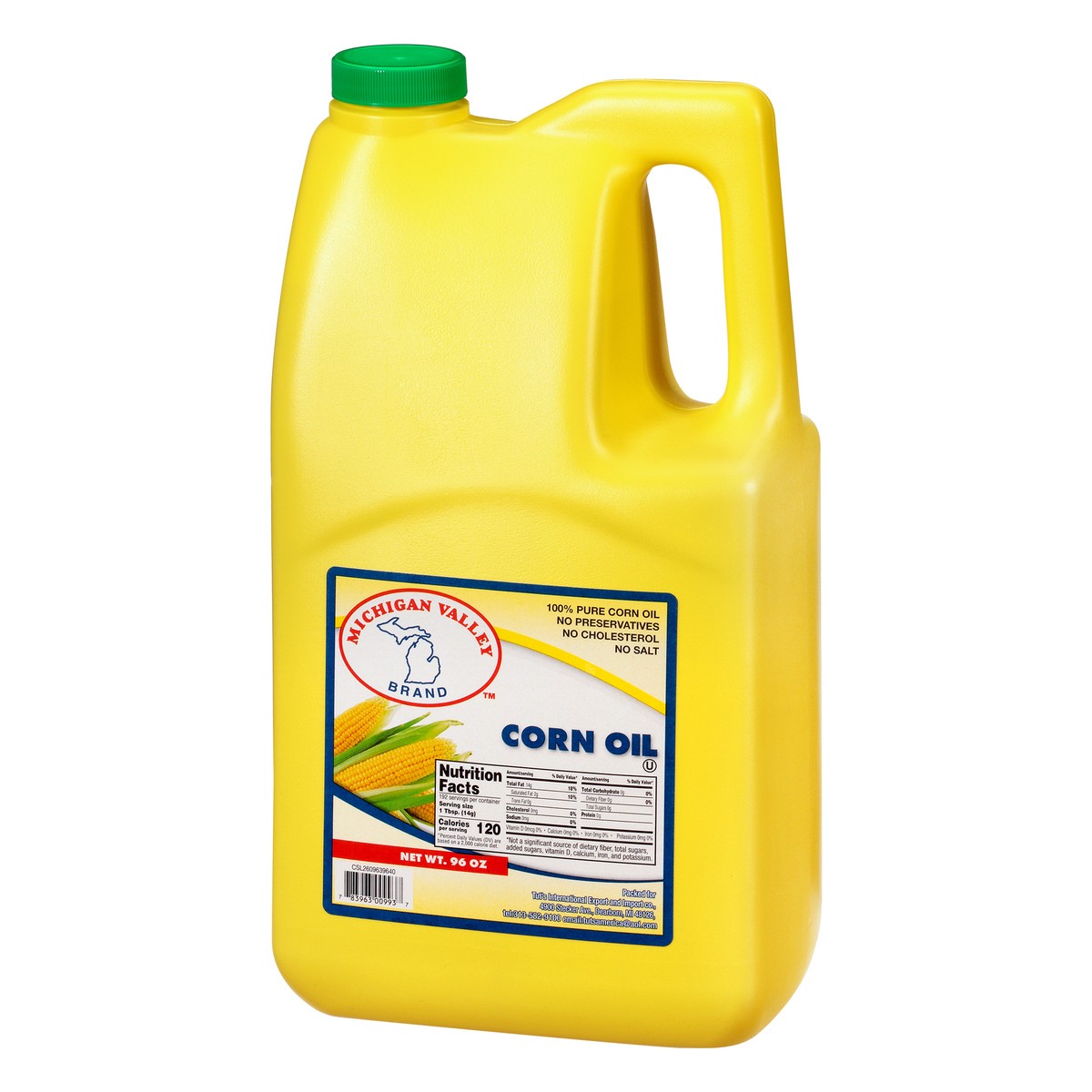 slide 10 of 10, Michigan Brand Valley Corn Oil, 96 oz