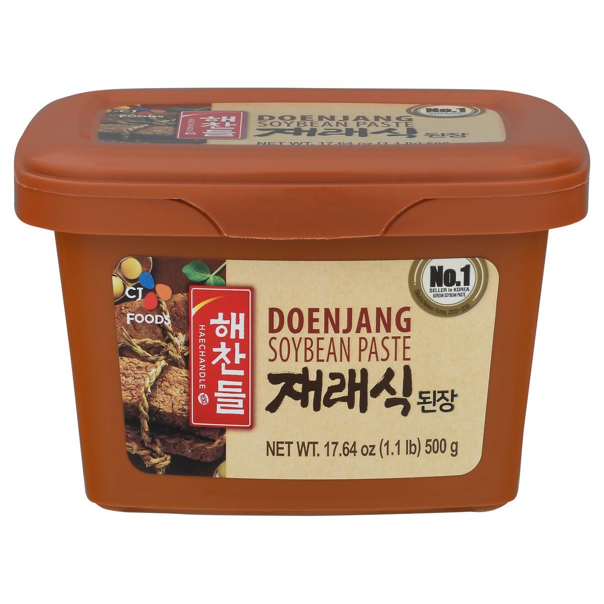 slide 1 of 9, Haechandle Korean Doenjang Soybean Paste, 1.1 lb