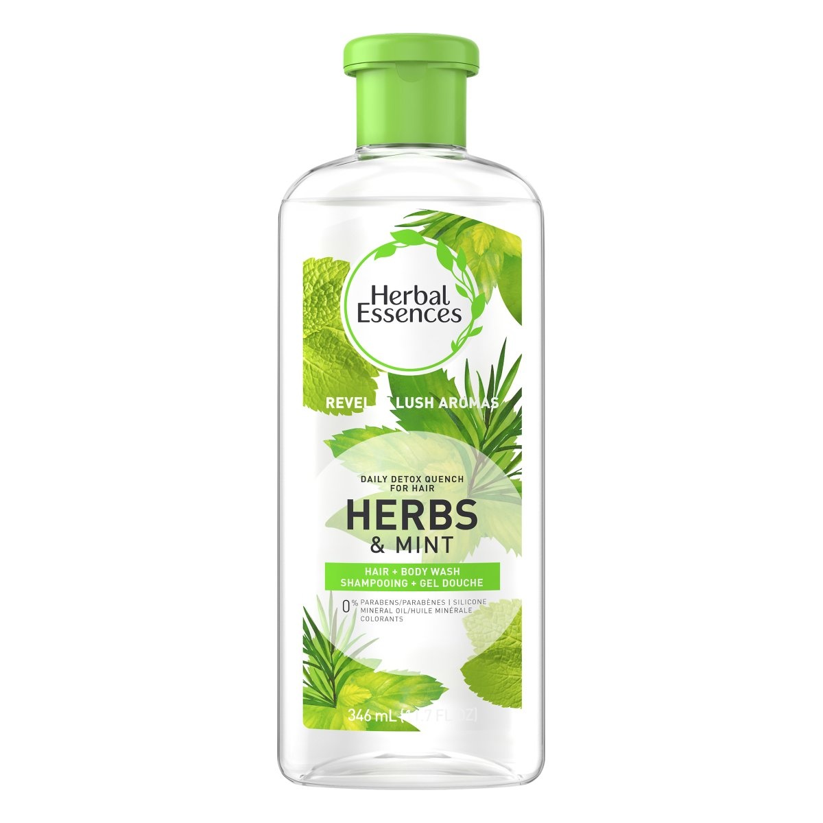 slide 1 of 1, Herbal Eat Smartsences Shampoo + Body Detox Quench Herb, 11.7 fl oz