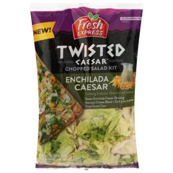 Fresh Express Twisted Caesar Enchilada Caesar Chopped Salad Kit 9.6 oz
