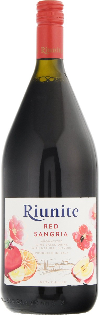 slide 1 of 9, Riunite Red Sangria 1.5 l, 1.5 l