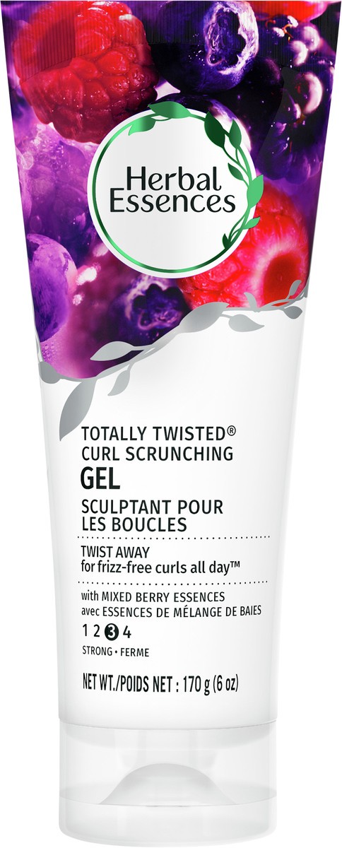 slide 3 of 3, Herbal Essences Totally Twisted Curl-Scrunching Gel with Berry Essences, 6 oz, 6 oz