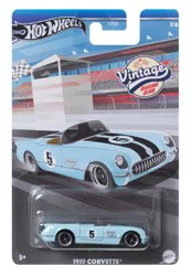 Hot Wheels Pro Vintage 1955 Corvette Toy Car