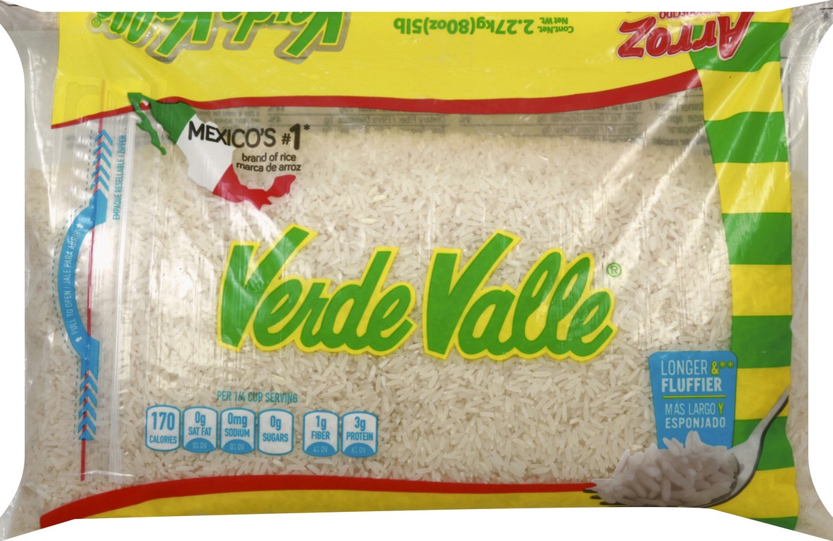 slide 5 of 5, Verde Valle Rice 80 oz, 80 oz