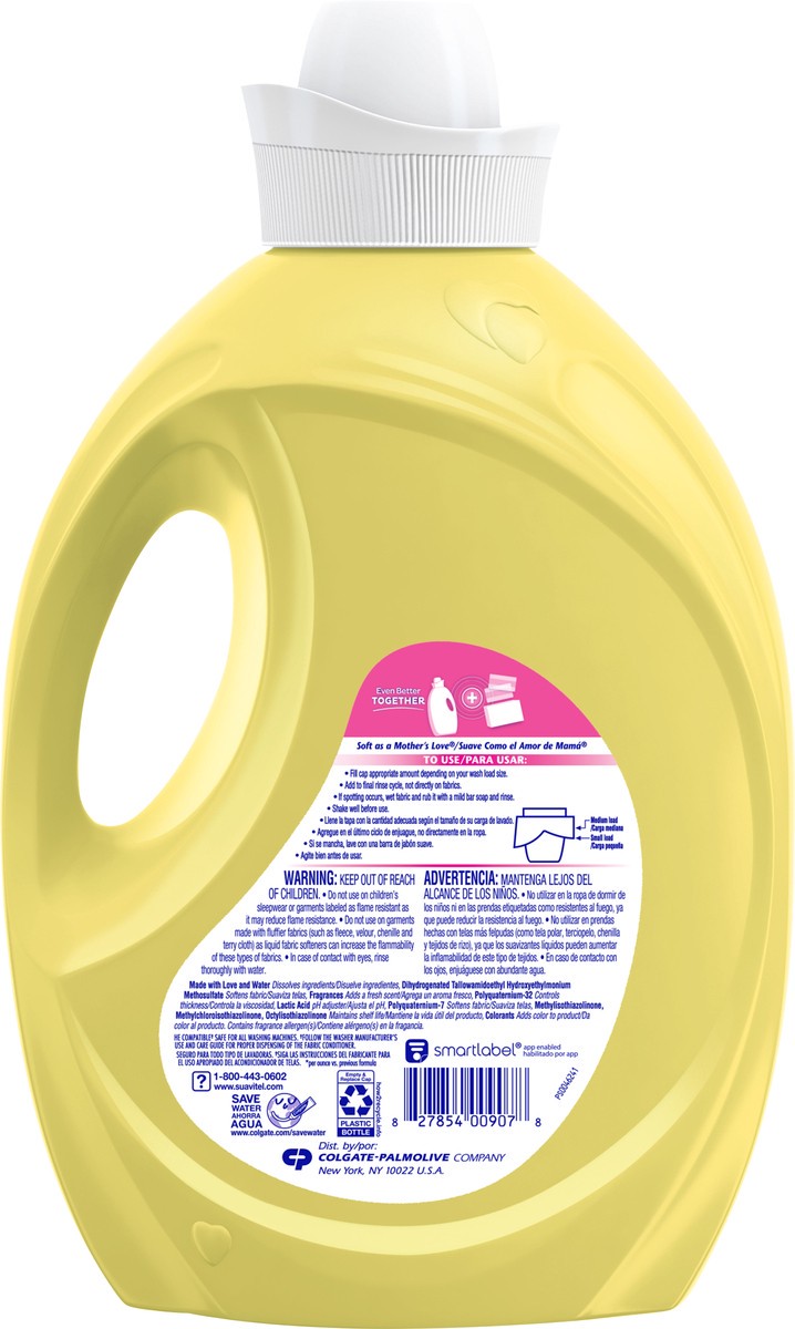 slide 6 of 11, Suavitel Fabric Softener, Morning Sun - 105oz, 105 fl oz