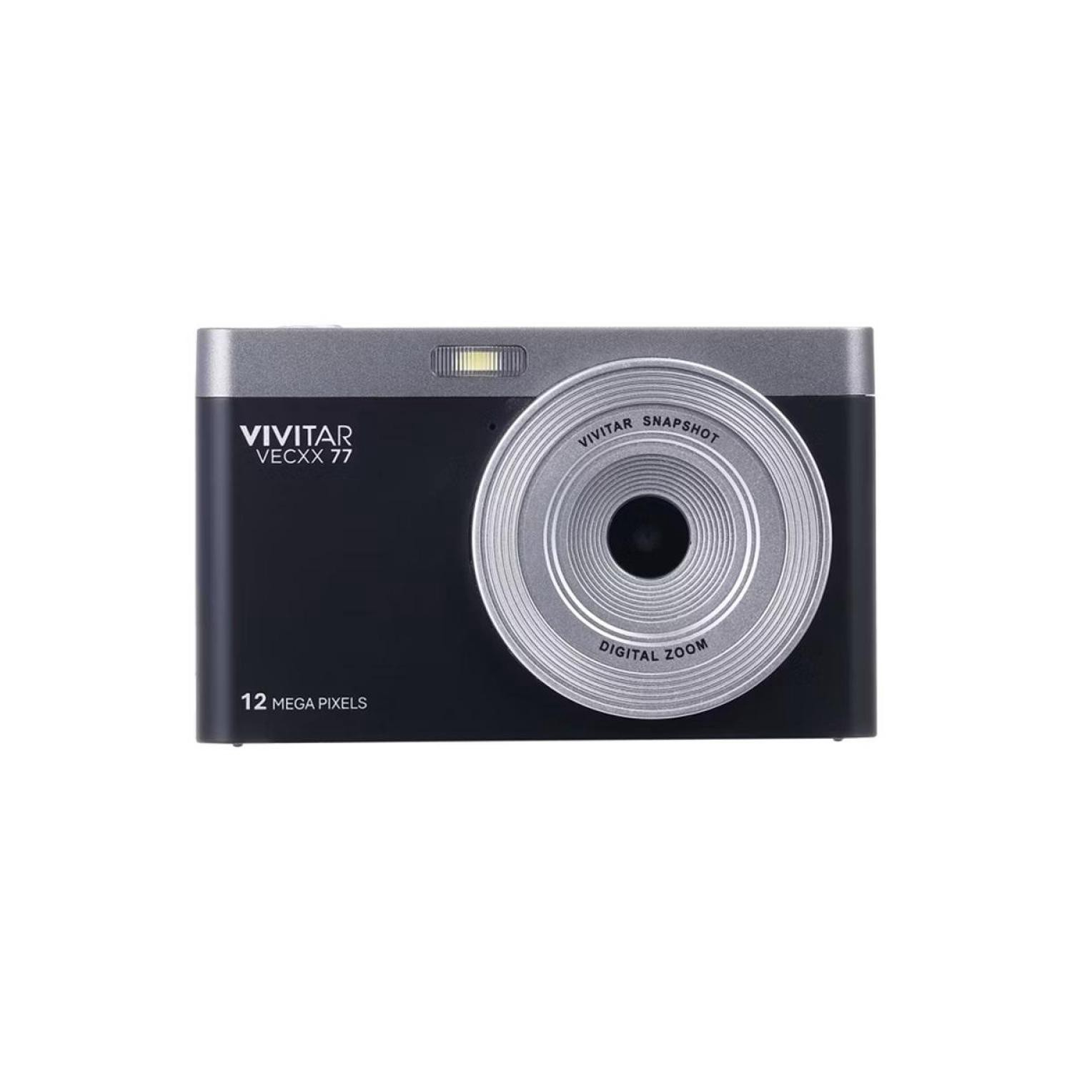 slide 1 of 3, Vivitar Snapshot Digital Camera, Black, 1 ct