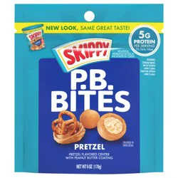 SKIPPY Peanut Butter Bites Pretzel Pouch