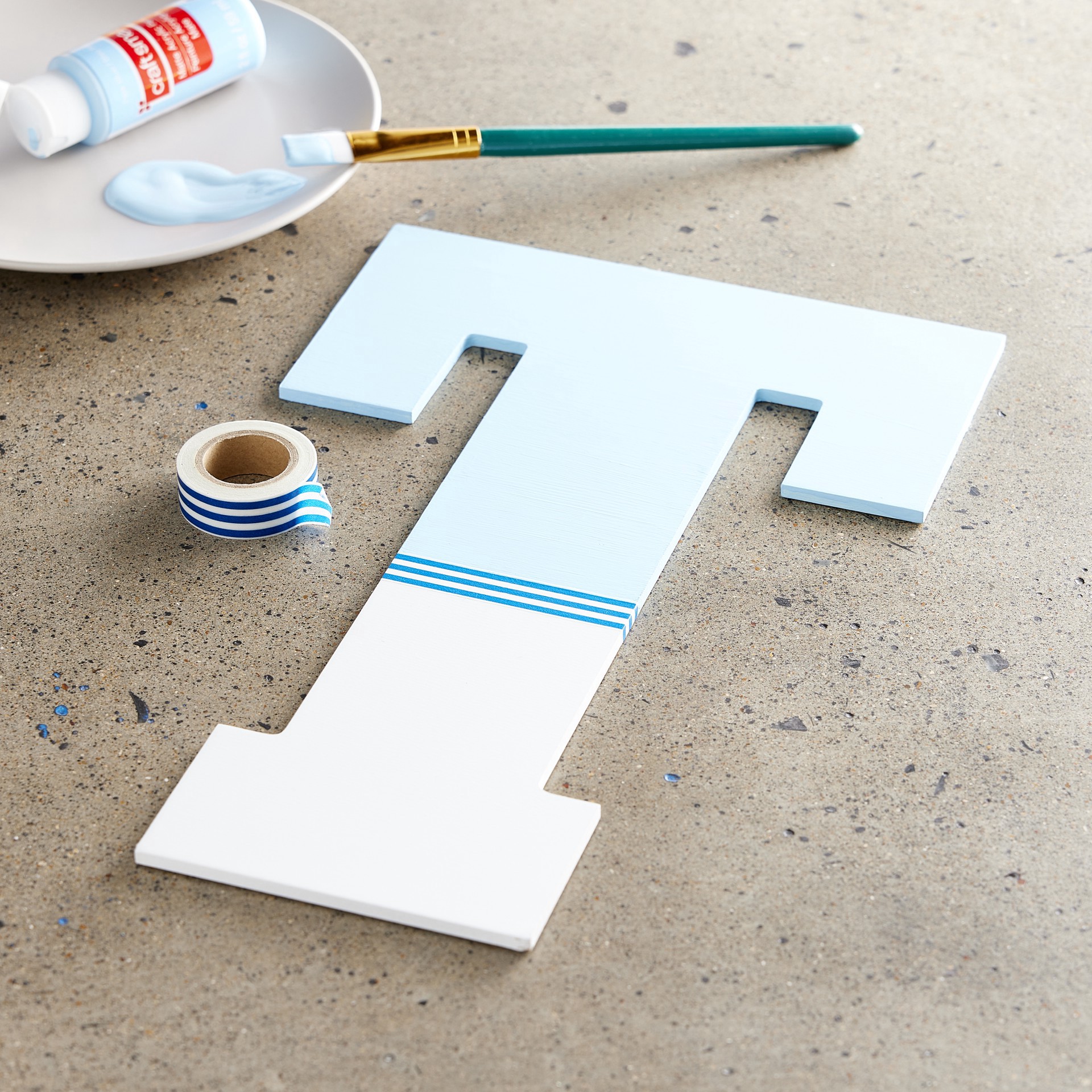slide 2 of 2, 13" White Mdf Uppercase Letter By Make Market, 13 in