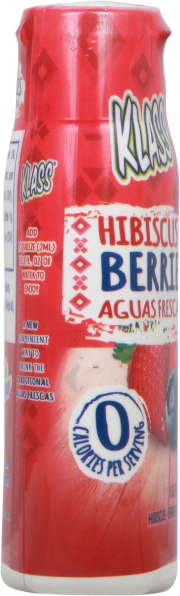 slide 11 of 14, Klass Sugar Free Hibiscus Berries Aguas Frescas - 1.62 fl oz, 1.62 fl oz