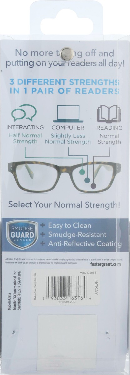 slide 11 of 11, Foster Grant Multifocus Plus Advanced Reading Glasses 1 ea, 1 ct